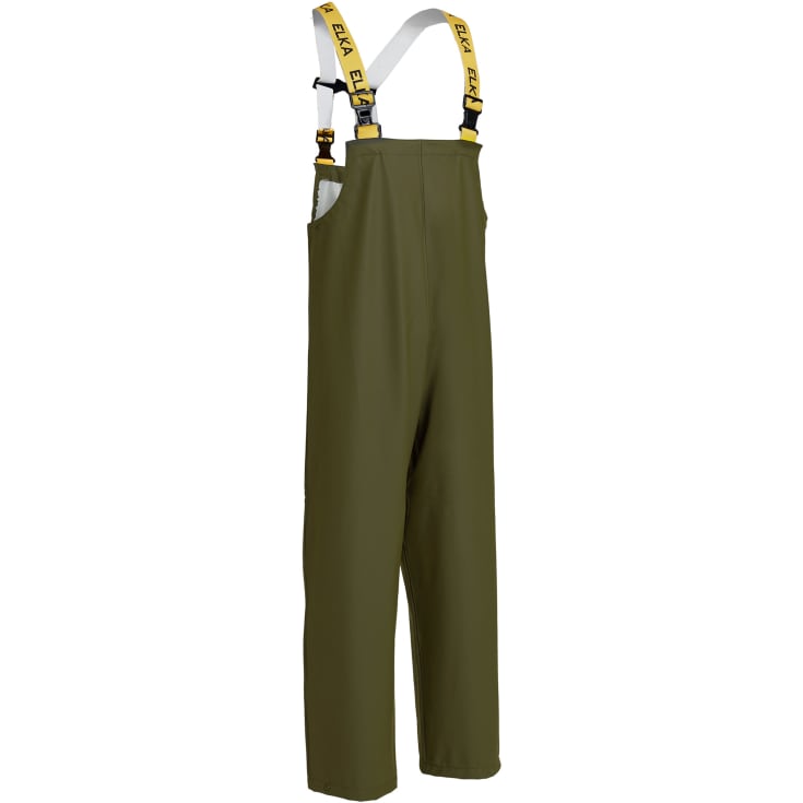 ELKA Elements PU/PVC regnoveralls, Olivengrøn, 3XL