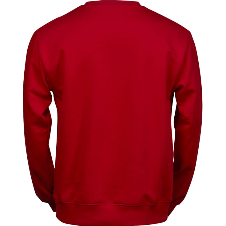 Tee Jays Power sweatshirt, Rød, 2XL