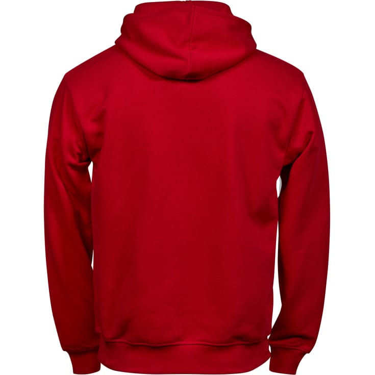 Tee Jays Power hættetrøje, Rød, 4XL
