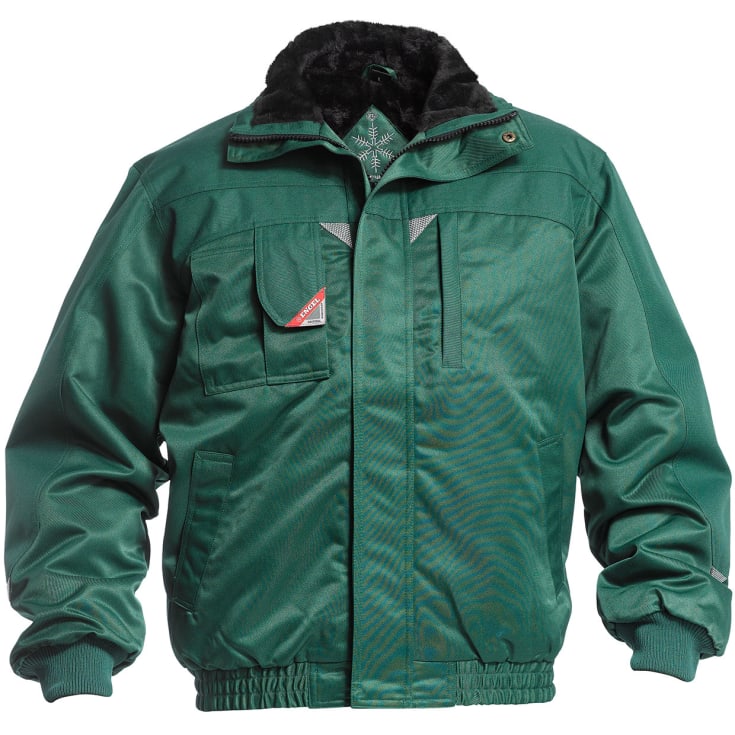 Engel pilotjakke, Grøn, 5XL