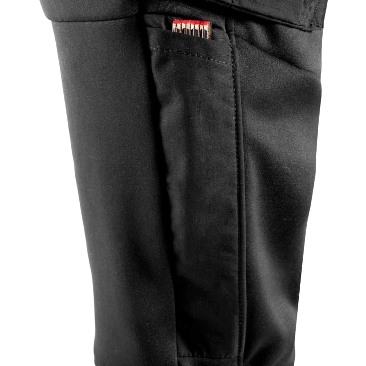 Fristads 2687 SSL arbetsbyxor med stretch, svart, st XS