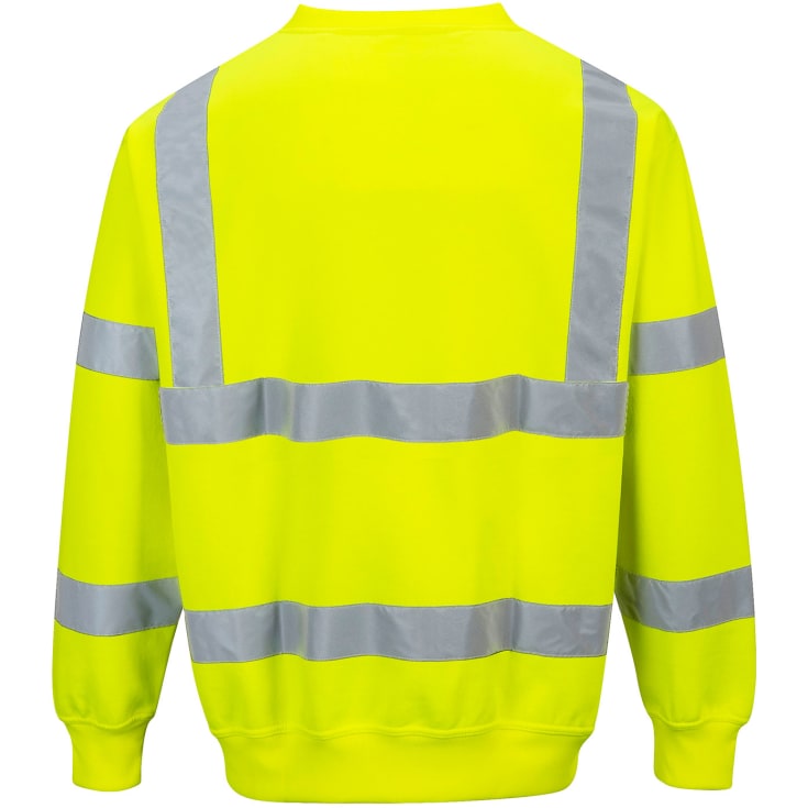 Portwest sweatshirt, Hi-Vis Gul, 4XL