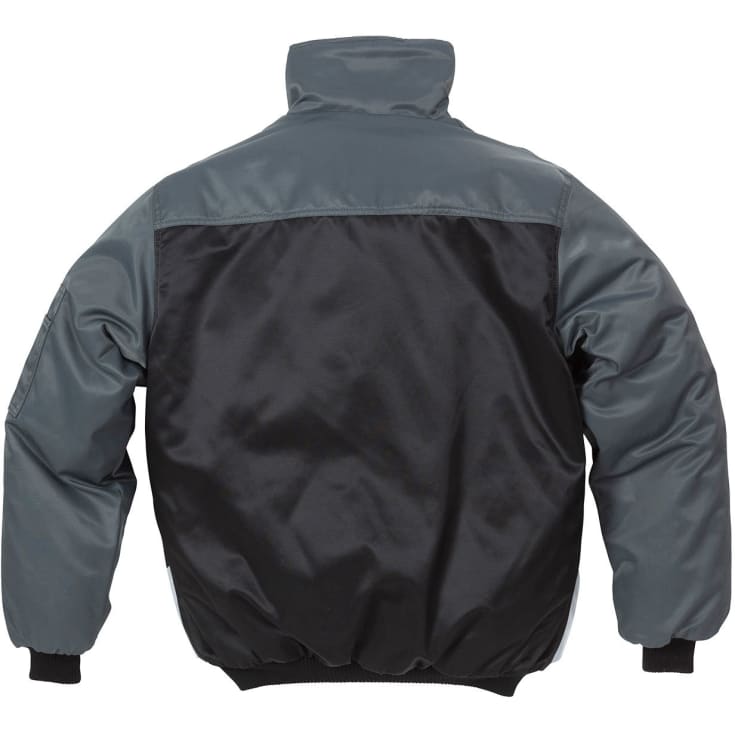 Kansas Icon pilotjakke, Sort/Grå, 2XL