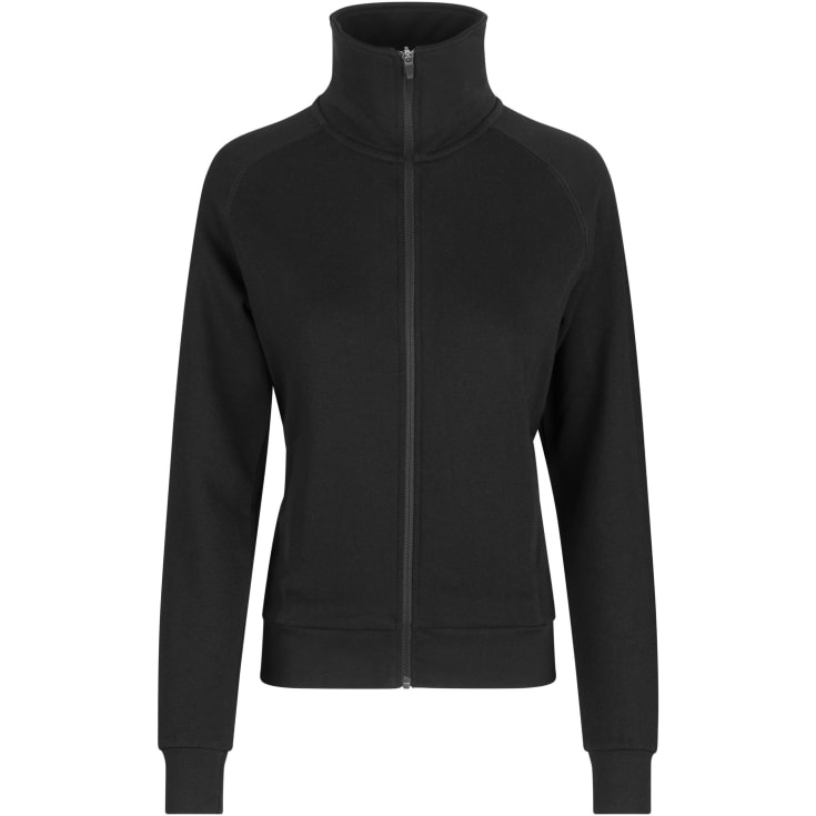 ID dame sweat cardigan, Sort, M