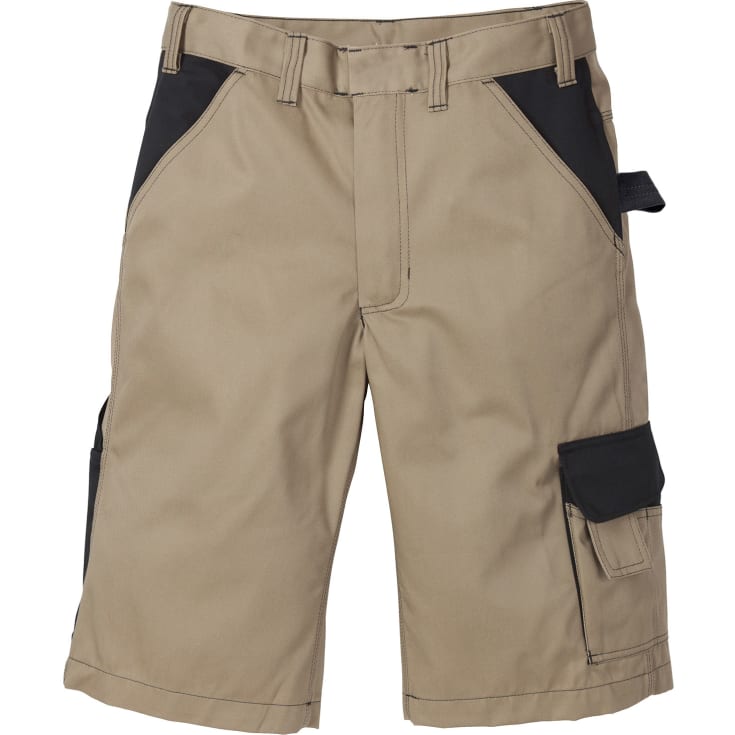 Kansas Icon arbejdsshorts, Khaki/Sort, C42