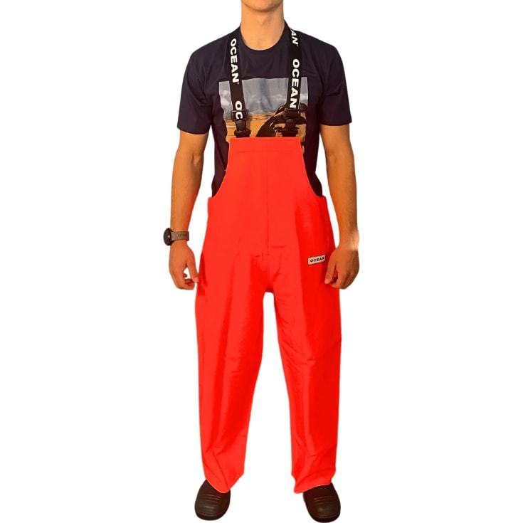 Ocean Offshore Pro FR regnoveralls, Orange, 7XL