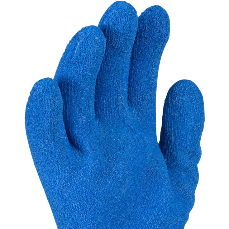 Ox-On 300 Towa PowerGrab helårshandsker, blå/hvid, str. 10
