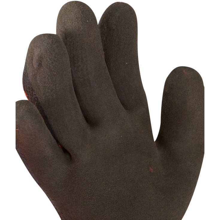 OX-ON PowerGrab Thermo arbejdshandsker, Orange/Sort, 11