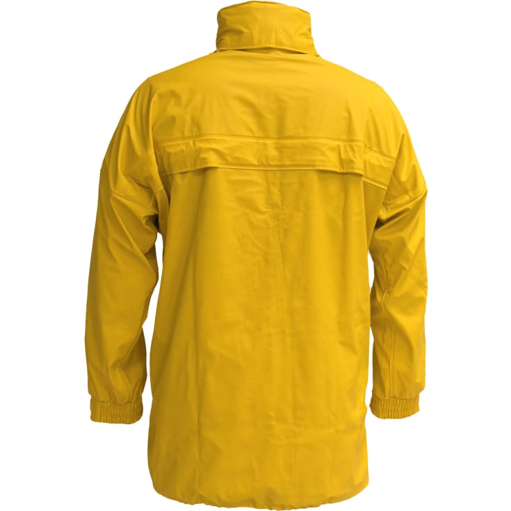 Ocean Weather Comfort PU regnjakke, Gul, 2XL