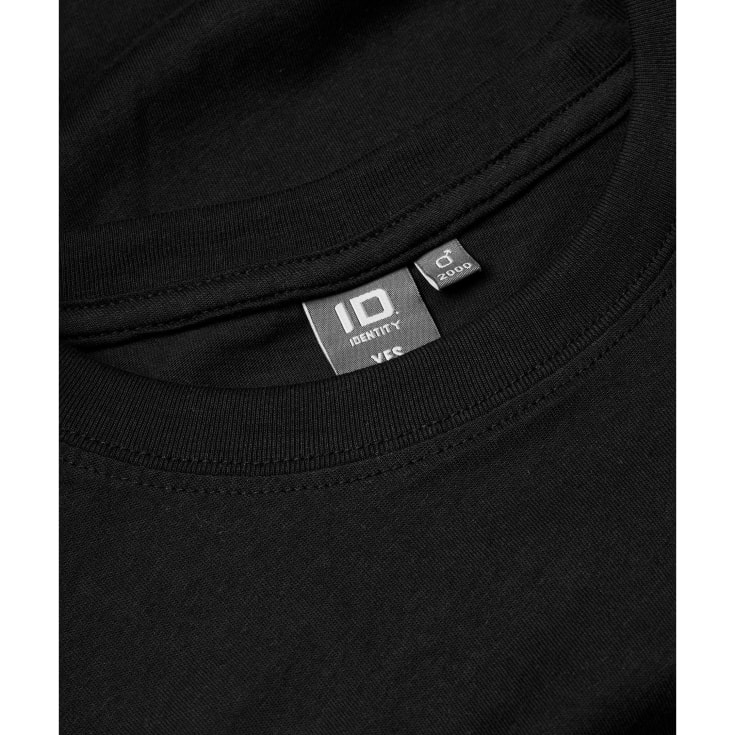 ID Yes T-shirt, Sort, 2XL
