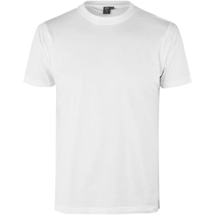 ID Yes t-skjorte, hvit, str. L
