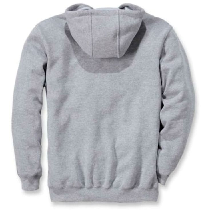 Carhartt Midweight hoodie med dragkedja, gråmelerad, st M