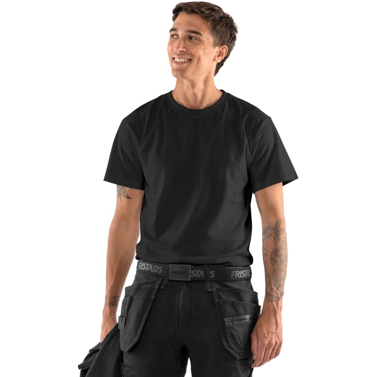 Fristads Acode T-shirt 1911, Sort, 2XL