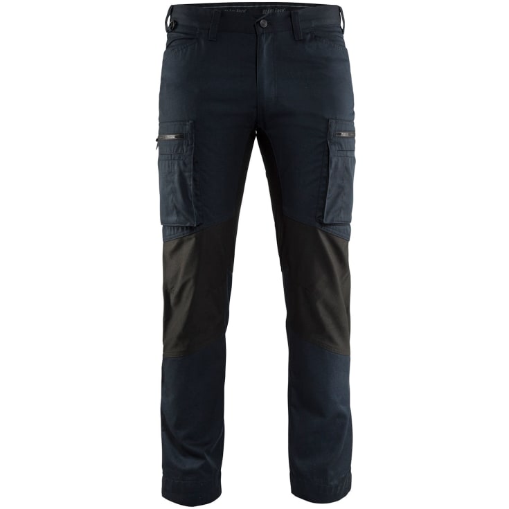 Blåkläder Workwear Unite servicebukser, marineblå/sort, str. D116