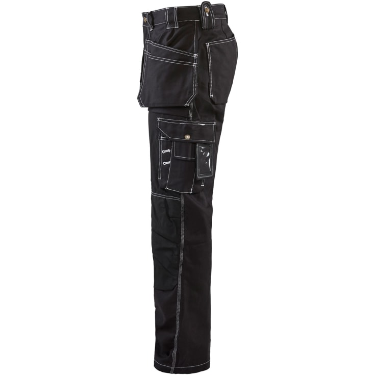 Blåkläder Workwear 1530 håndværkerbukser, sort, str. D116