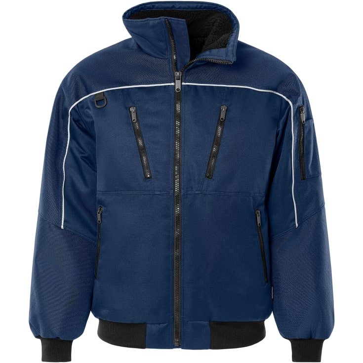 Fristads 464 pilotjakke, mørk marineblå, str. XS