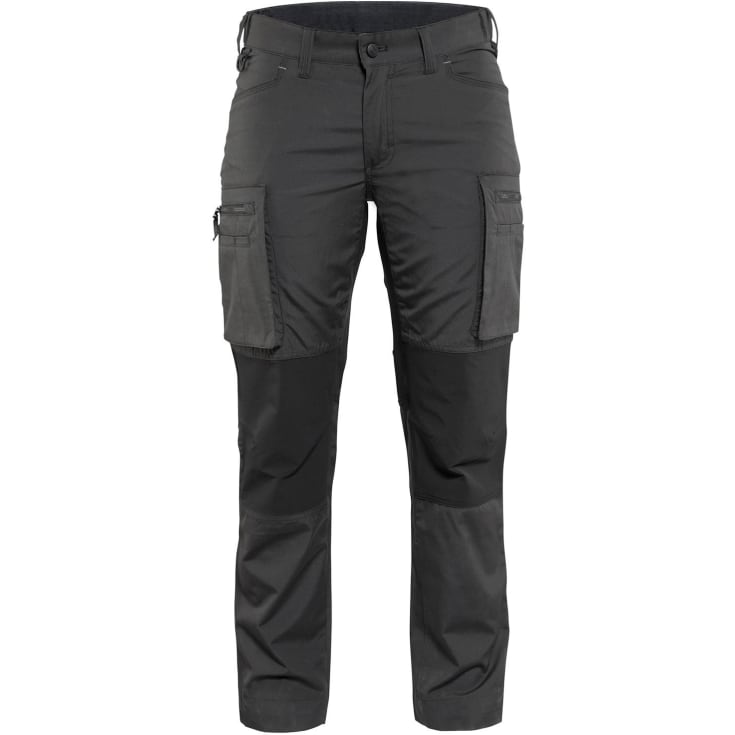 Blåkläder Workwear Unite servicebukser dame, koksgrå/sort, str. C48