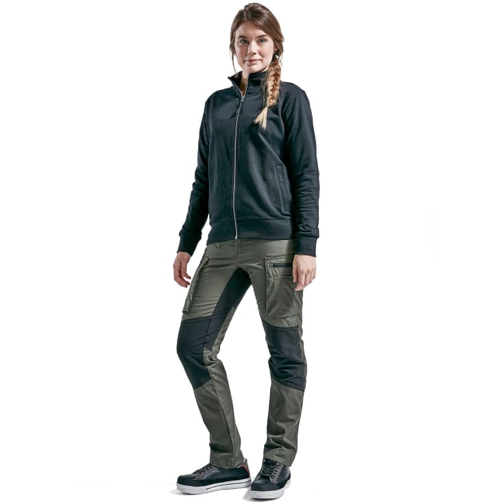 Blåkläder Workwear Unite servicebukser dame, olivengrøn/sort, str. C32