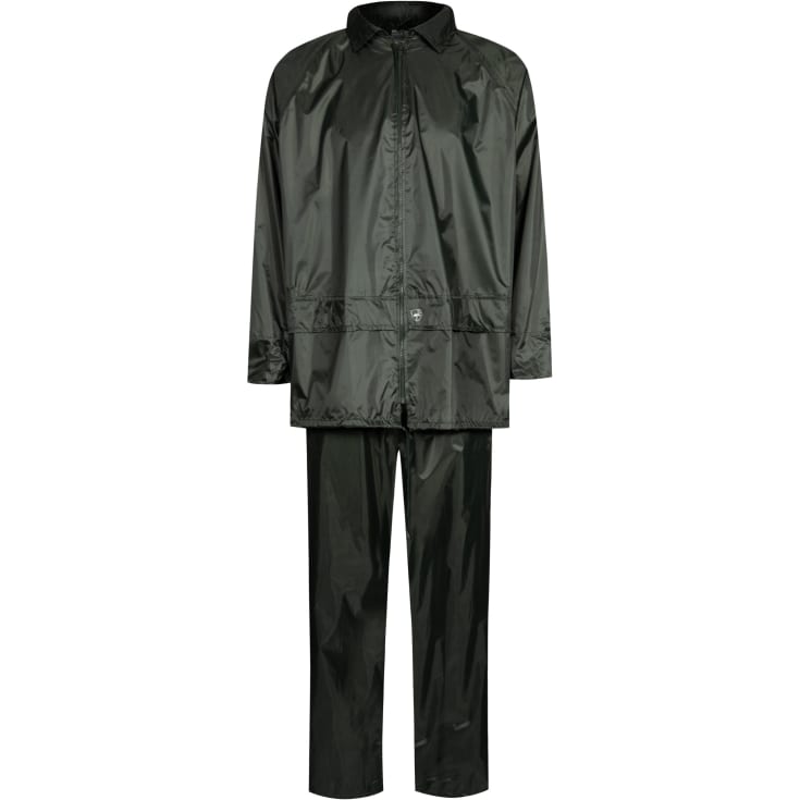 Lyngsøe Nylon regnsett, grønn, str. L