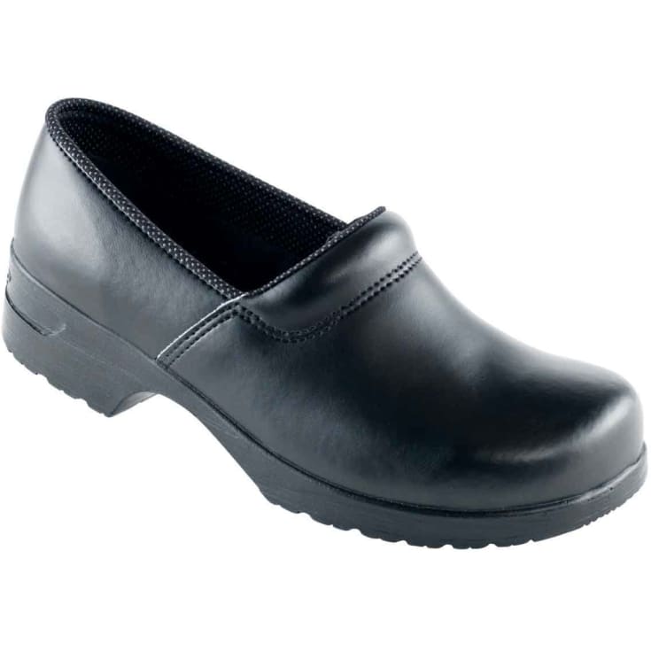 Euro-Dan Flex træsko med hælkappe O2, Sort, 43