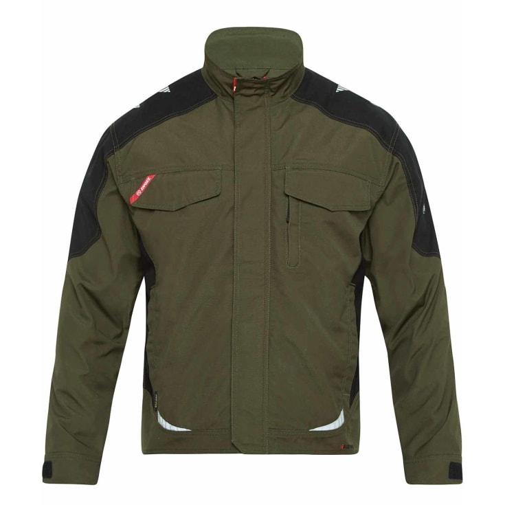 Engel Galaxy arbejdsjakke, Forest Green/Sort, M