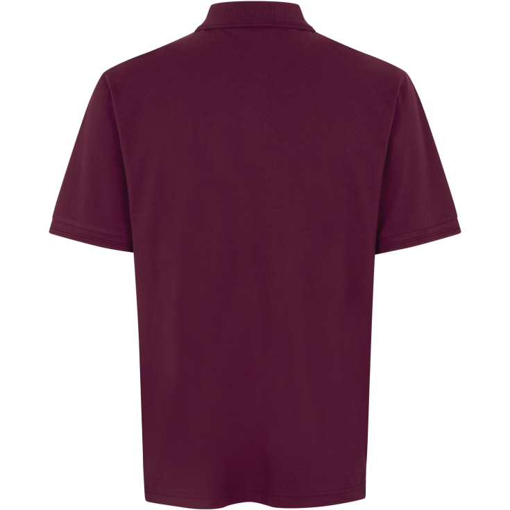 ID PRO Wear Polo T-shirt, Bordeaux, L