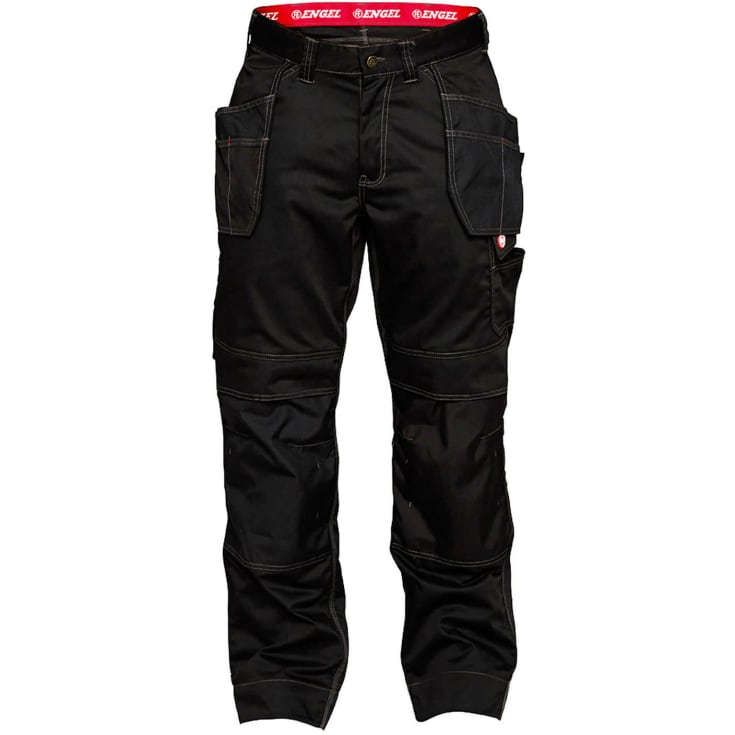 Engel Combat håndværkerbukser, Sort, 104