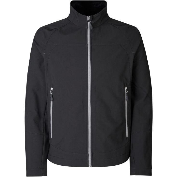 ID Performance softshelljakke, Sort, XL