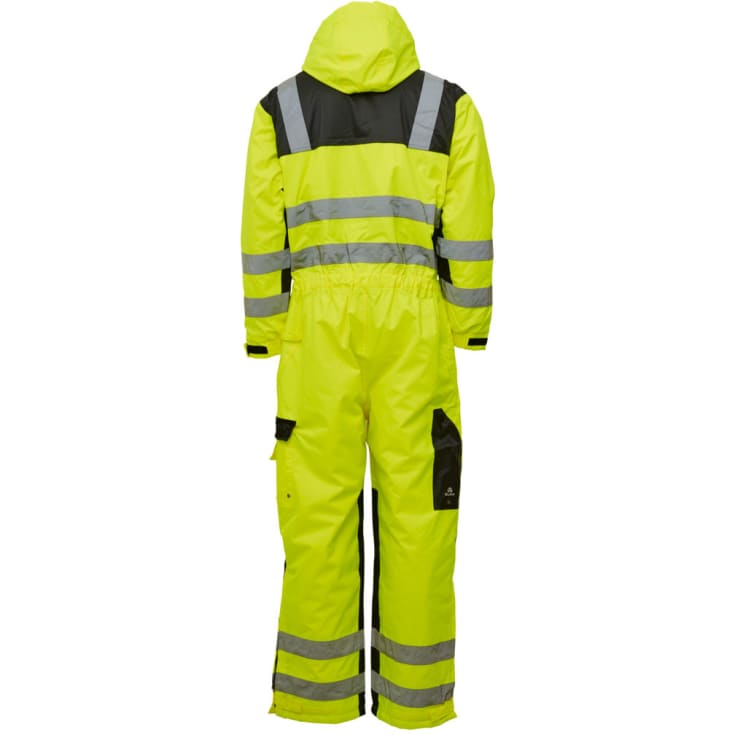 ELKA Visible Xtreme termokedeldragt, Hi-vis Gul/Sort, XL