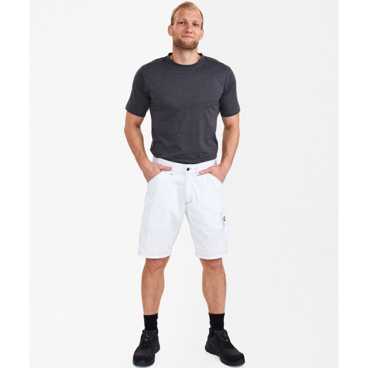 Engel Combat arbejdsshorts, Hvid, 84