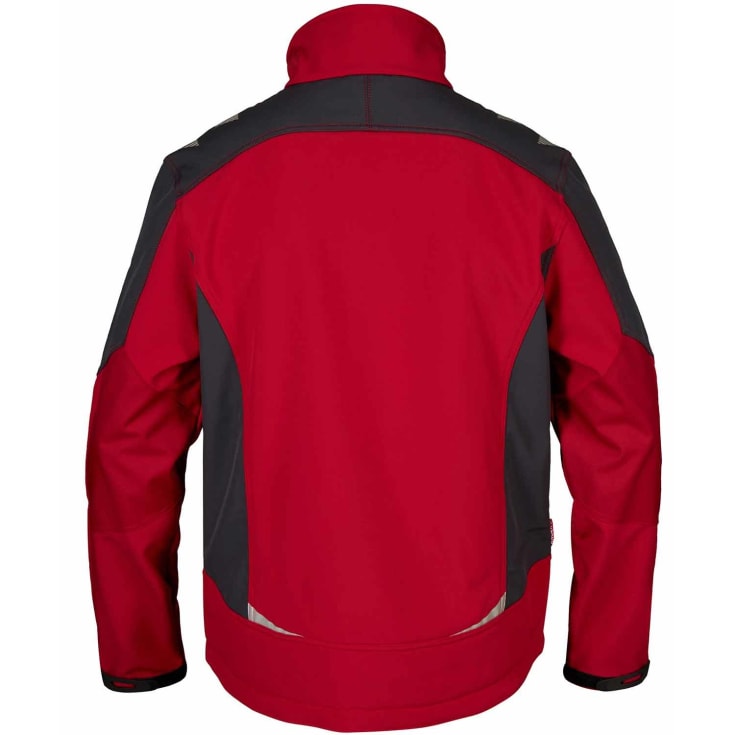 Engel Galaxy softshelljakke, Tomato Red/Antracitgrå, 5XL