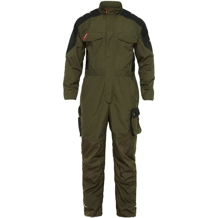 Engel Galaxy kedeldragt, Forest Green/Sort, 2XL
