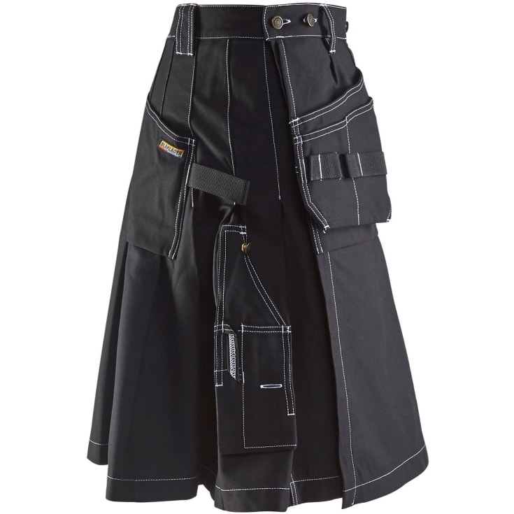 Blåkläder Workwear håndværkerkilt, sort, str. C44