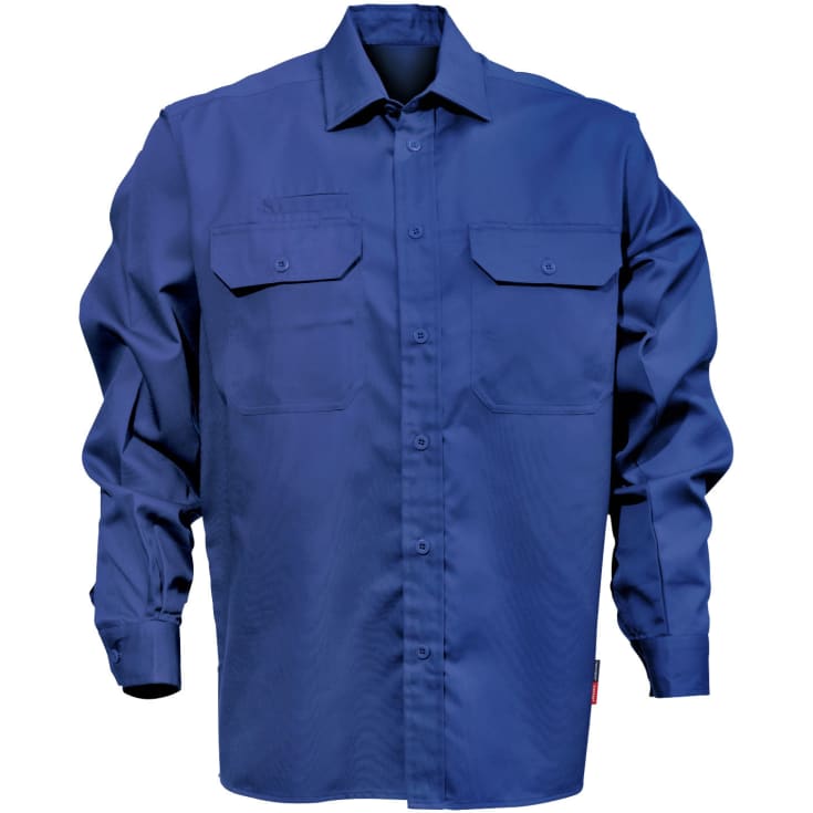 Kansas arbejdsskjorte, Kongeblå, 2XL
