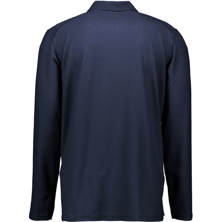 Kansas Match langærmet Polo T-shirt, Marine, S