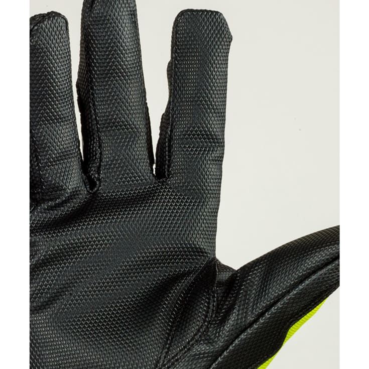 Tegera 9128 vinter kunstlæderhandsker, Sort/Gul, 9