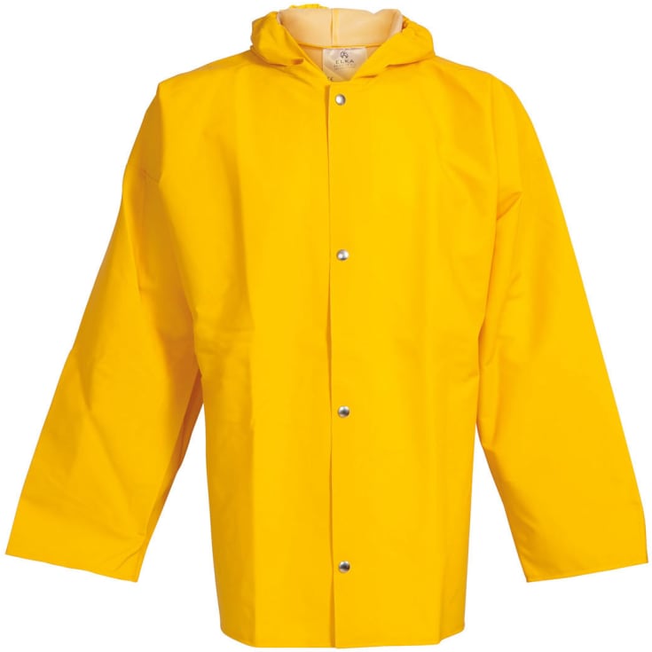 ELKA PVC Light regnjakke, Gul, 2XL