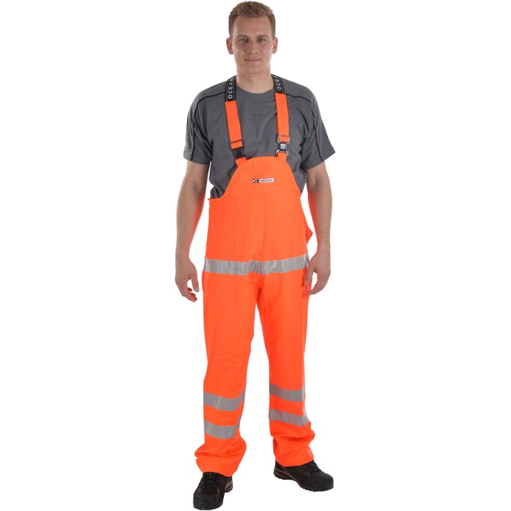 Ocean Comfort Light regnoveralls, Hi-vis Orange, L