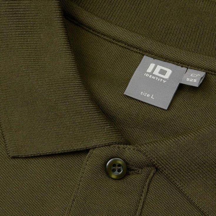 ID Stretch Polo T-shirt, Oliven, 3XL