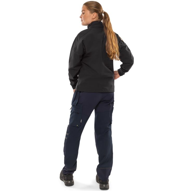 Fristads dame softshelljakke, Sort, L