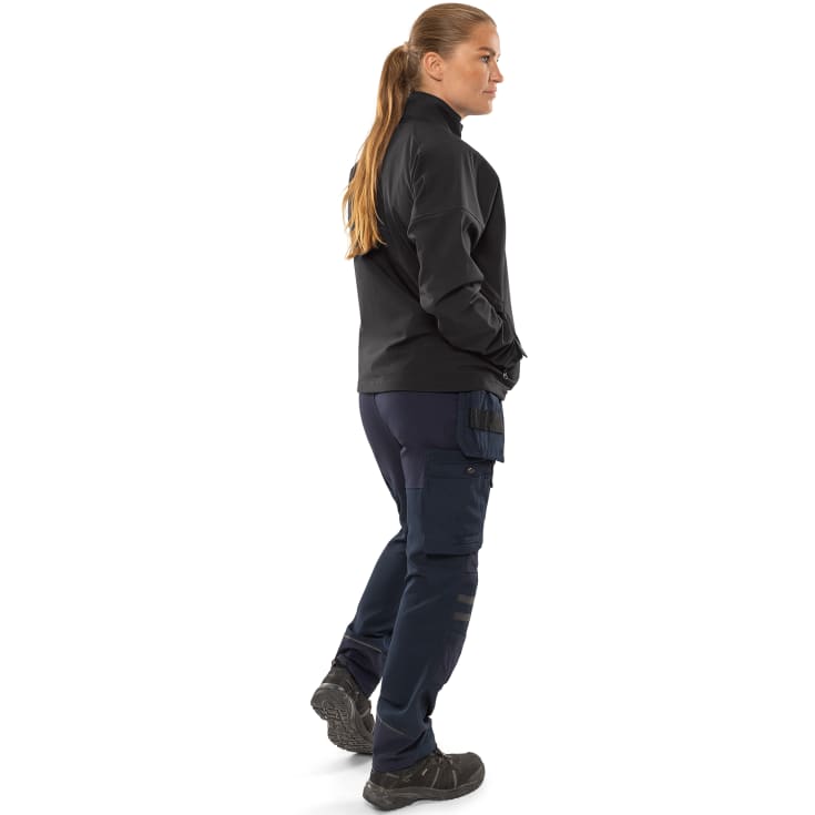 Fristads dame softshelljakke, Sort, L