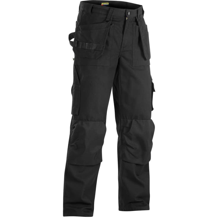 Blåkläder Workwear 1530 håndværkerbukser, sort, str. C56
