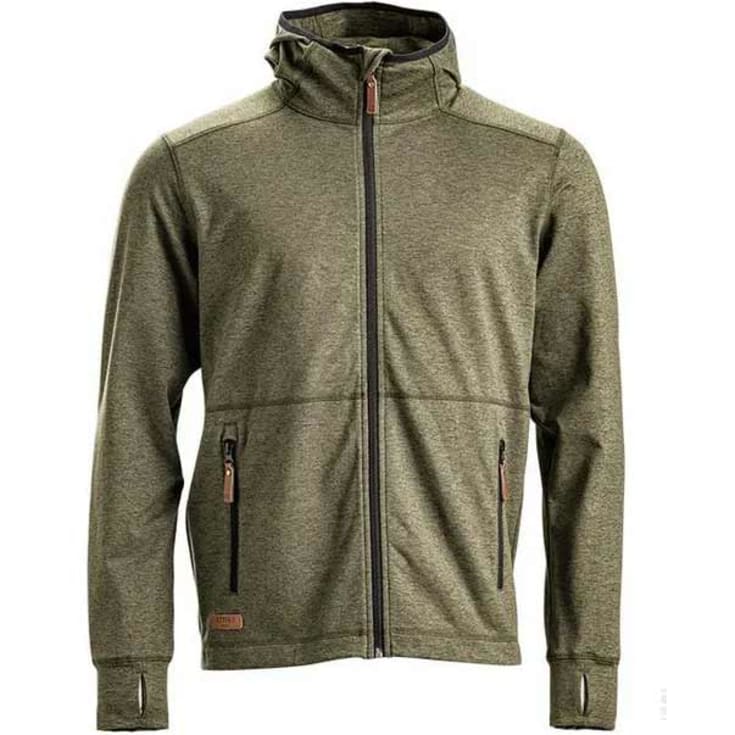 Kramp Active fleecetrøje, Olivengrøn, 2XL