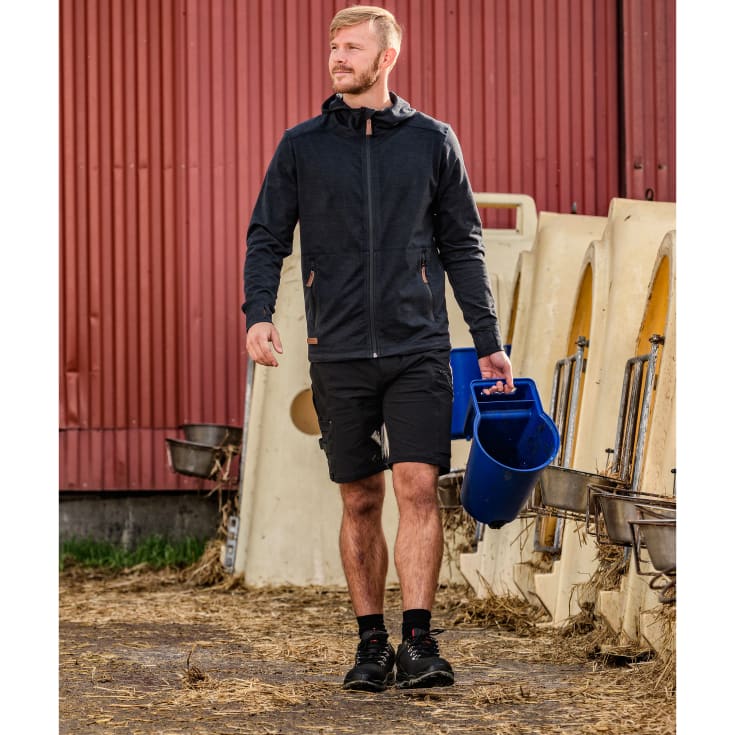 Kramp Active fleecetrøje, Koksgrå, S
