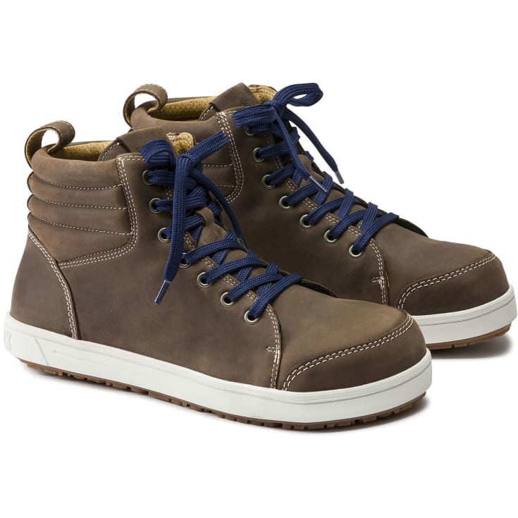 Birkenstock QS 700 Regular fit sikkerhedsstøvletter S3, Brun, 43