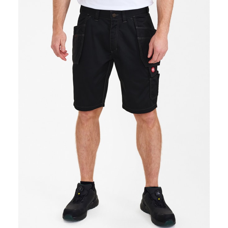 FE Engel Combat arbeidsshorts med hengelommer, sort, str. 120