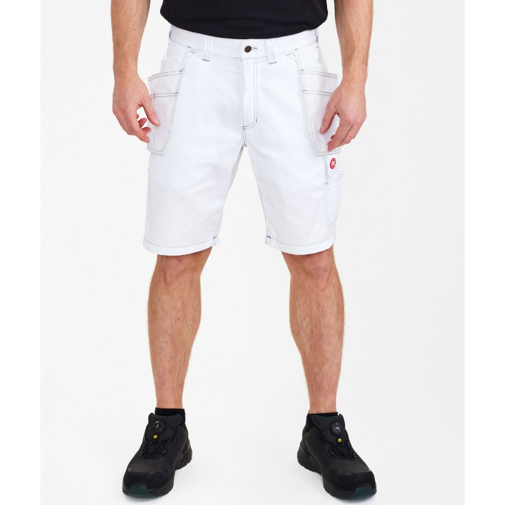 FE Engel Combat arbeidsshorts med hengelommer, hvit, str. 76