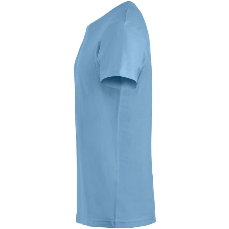 Clique Basic t-shirt, lys blå, str. 3XL