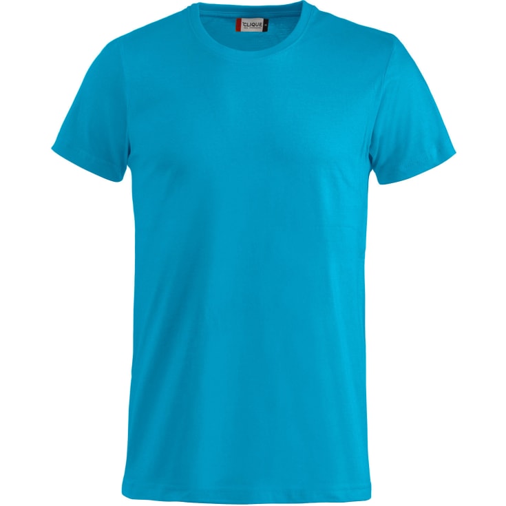 Clique Basic t-skjorte, turkis, str. M