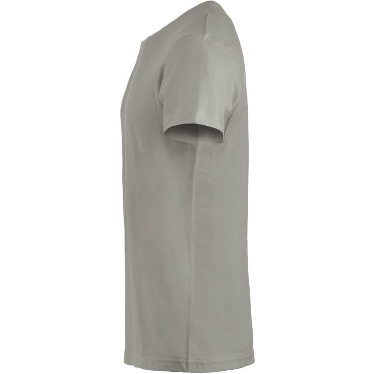 Clique Basic t-skjorte, sølvgrå, str. 2XL